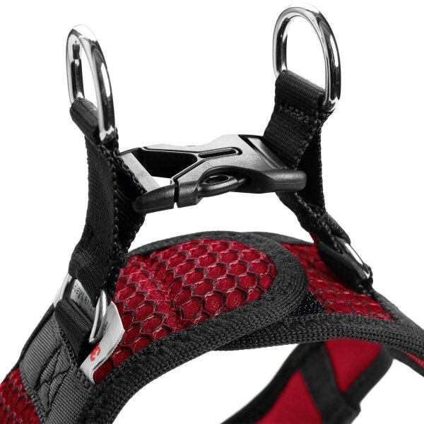 Hunter Geschirr Hilo Comfort rot XS-S