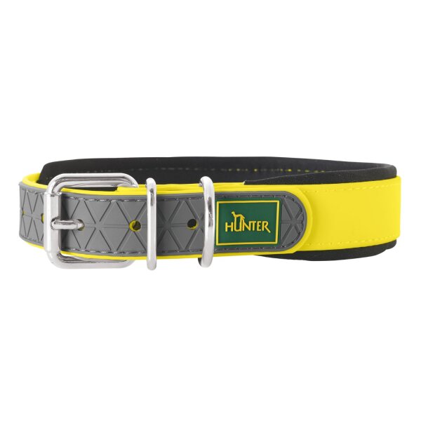 Hunter Halsband Convenience Comfort, 65 neongelb, Kunststoffmaterial, Neoprenpolsterung