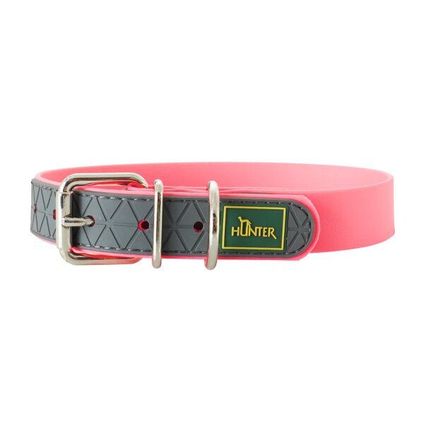 Hunter Halsband Convenience, 40 neonpink, Kunststoffmaterial
