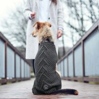 Hunter Hundepullover Malmö anthrazit 45 cm