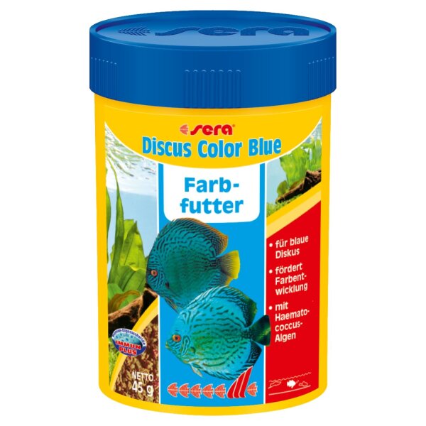 sera Farbfutter SoftGranulat Discus Color Blue 100 ml