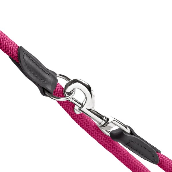 Hunter Verstellbare Führleine Freestyle himbeer 8 mm x 200 cm