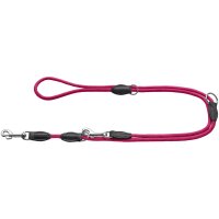 Hunter Verstellbare Führleine Freestyle himbeer 8 mm x 200 cm