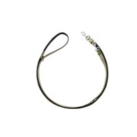 Hunter Verst.Führleine Neopren, 15/200 oliv/schwarz, Nylon, Neopren