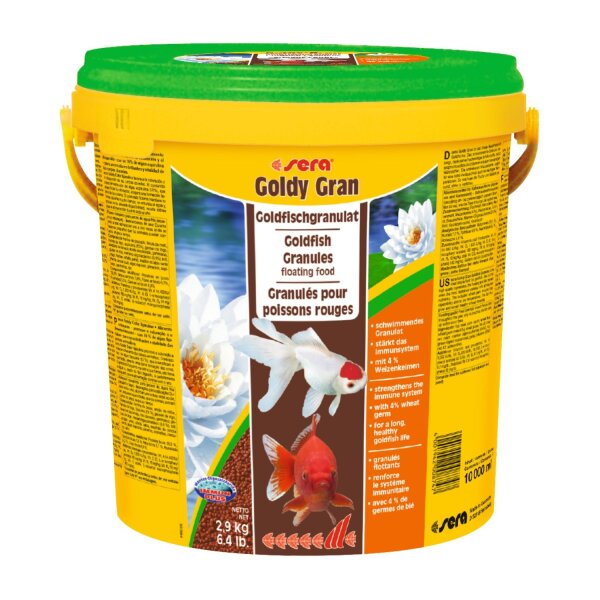 sera Hauptfutter Goldy Gran 2,9 kg