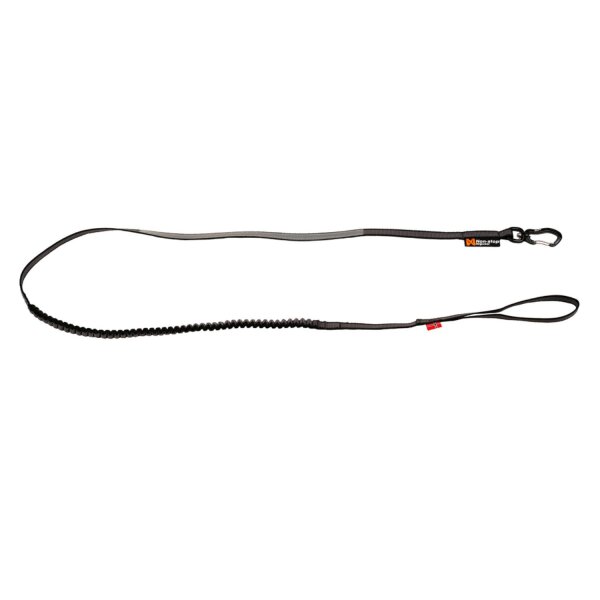 non-stop Bungee Touring Leine black/grey