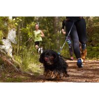 non-stop Bungee Touring Leine black/grey