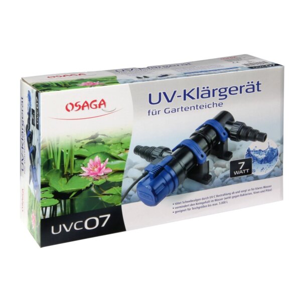 OSAGA UVC-Teichklärer 7 W