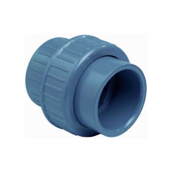 PVC 3/3 Kupplung mit O-Ring