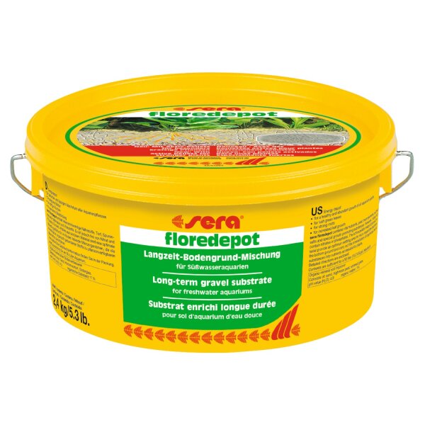 sera floredepot 2,4 kg Eimer