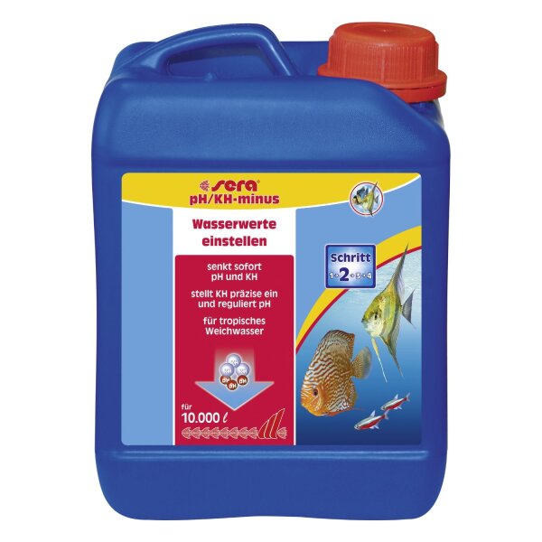 sera pH/KH-minus 2500 ml