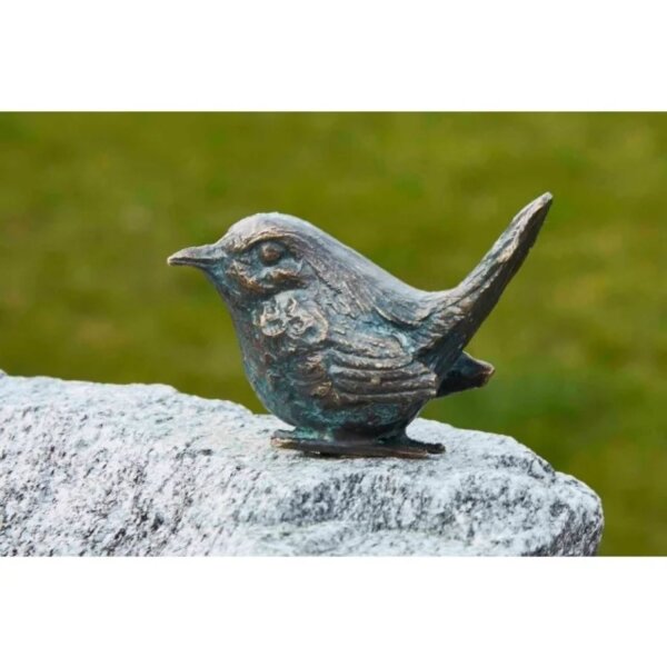 Rottenecker Vogeltränke mit Bronzevogel