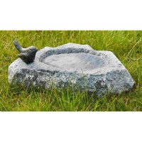 Rottenecker Vogeltränke mit Bronzevogel