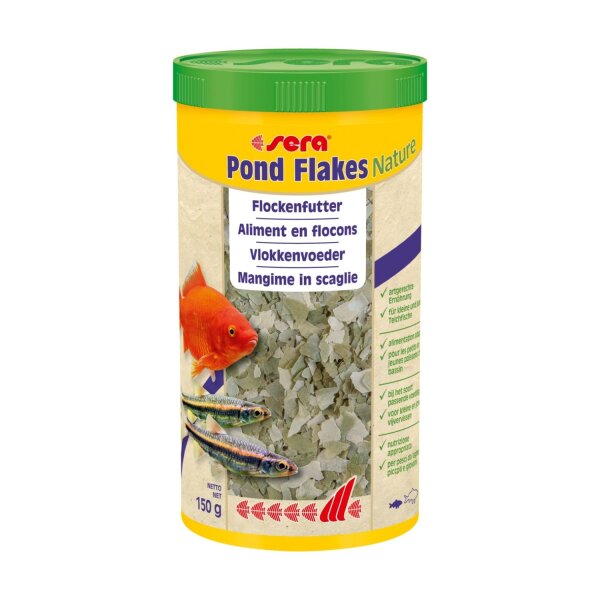 sera Pond Flakes Nature 1000 ml