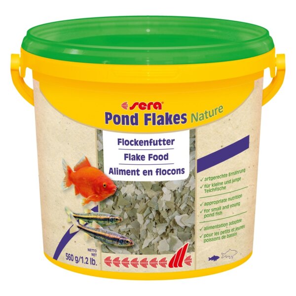 sera Pond Flakes Nature 3800 ml
