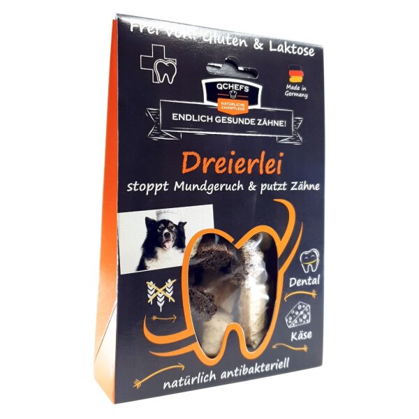 QCHEFS Dreierlei Käsesnacks