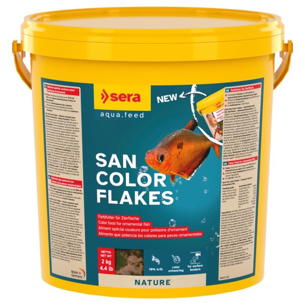 sera San Color Flakes 10 l