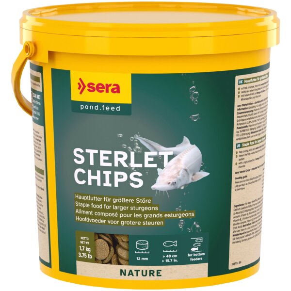 sera Sterlet Chips 3800 ml