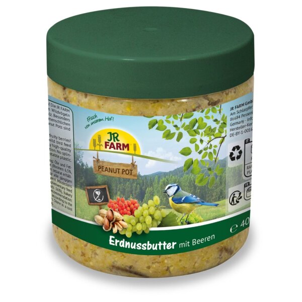 JR FARM PPot Erdnussbutter Beeren 400 g
