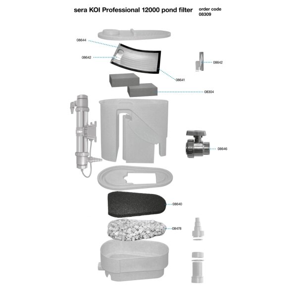 sera KOI Professional 12000 granit