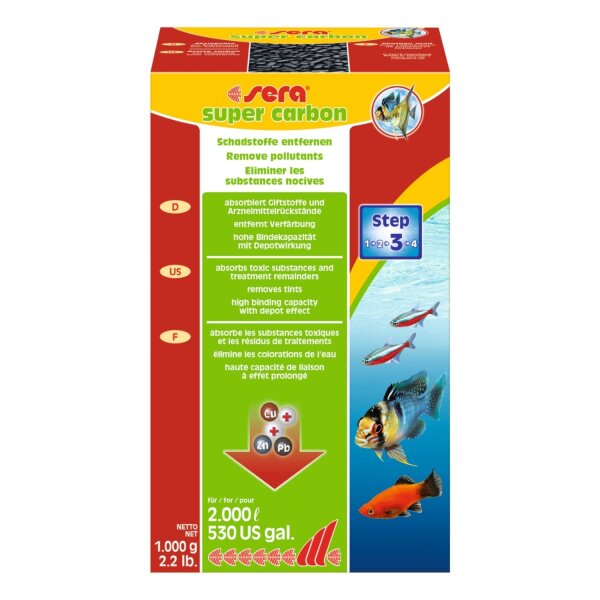 sera super carbon 1000 g
