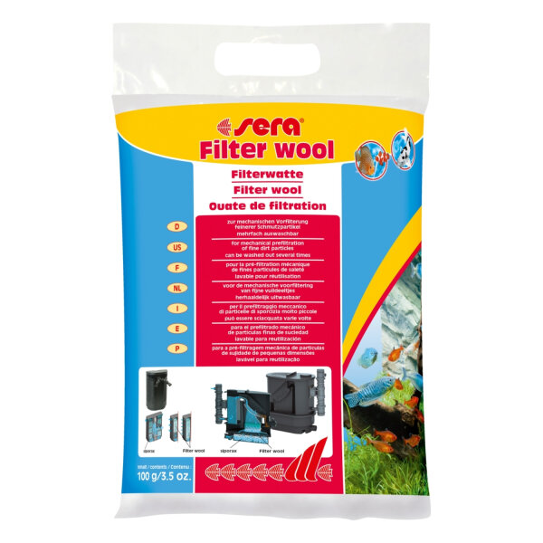 sera Filterwatte 100 g