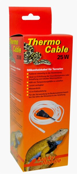 Lucky Reptile Thermo Cable 25 W, 4,8 m