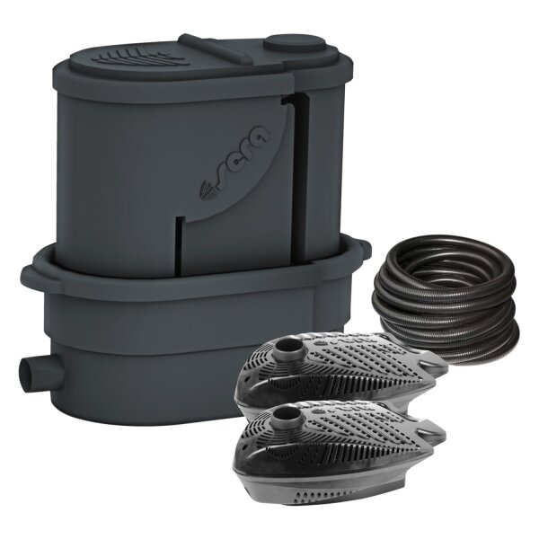 sera KOI Professional 24000 Set 1 anthrazit