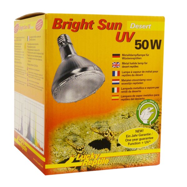 Lucky Reptile Bright Sun UV Desert 50 W