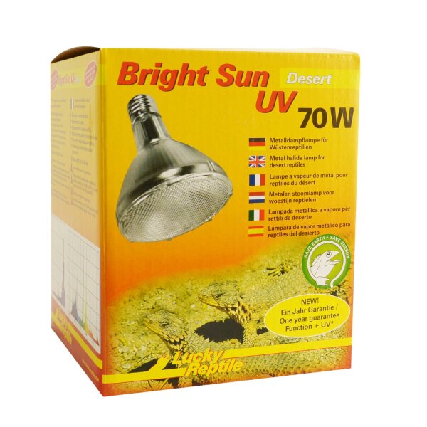 Lucky Reptile Bright Sun UV Desert 70 W