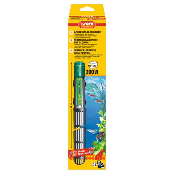sera Aquarium-Regelheizer 200 W