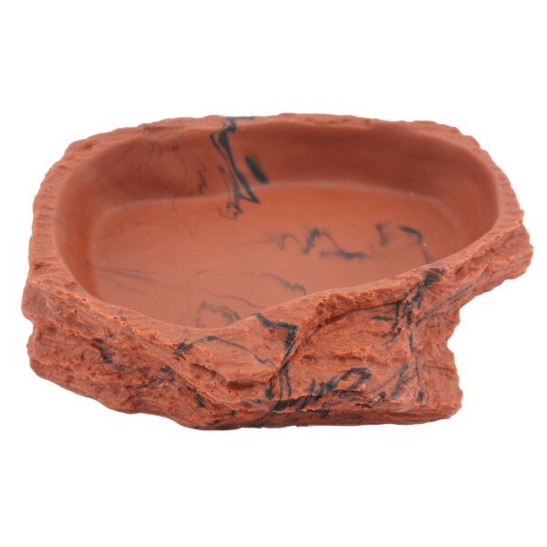 Lucky Reptile Water Dish Lava groß (23 x 20 x 5 cm)