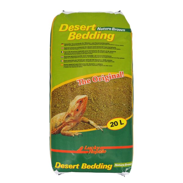 Lucky Reptile Desert Bedding Nature Brown 20 l