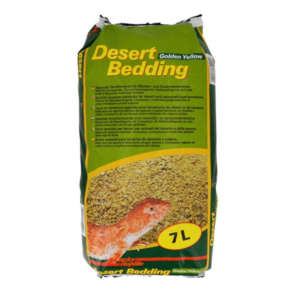 Lucky Reptile Desert Bedding Golden Yellow 7 l