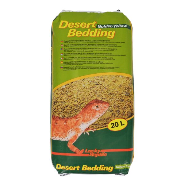 Lucky Reptile Desert Bedding Golden Yellow 20 l