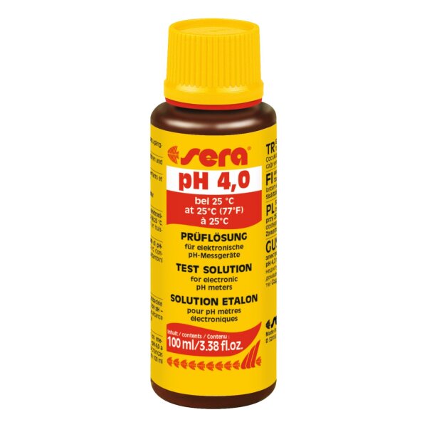 sera Prüflösung pH 4,0 - 100ml