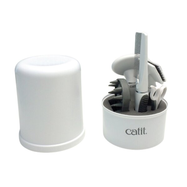 catit Fellpflege-Set für Kurzhaarkatzen