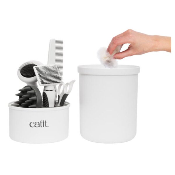 catit Fellpflege-Set für Kurzhaarkatzen