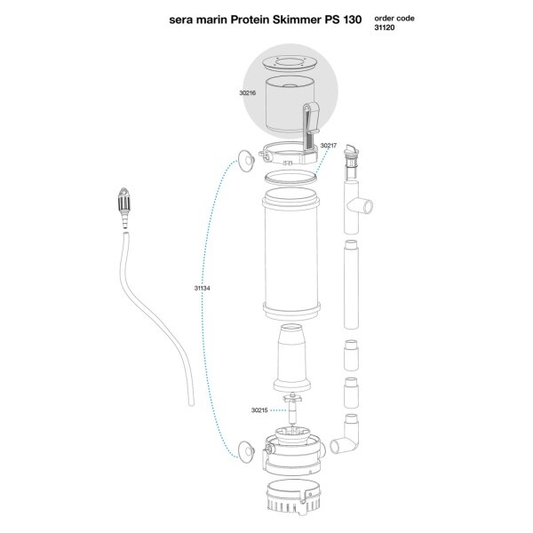 sera marin Protein Skimmer PS