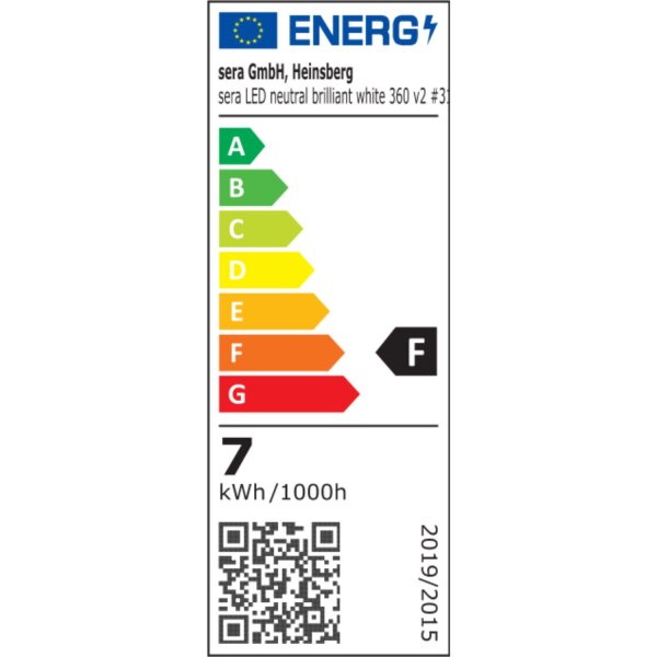 sera LED X-Change Tube neutral brilliant white 360