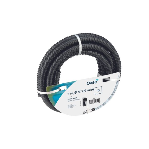 Oase Spiralschlauch schwarz 3/4", 5 m