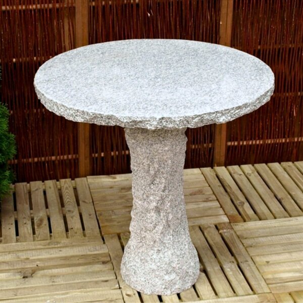 AC Pots Tisch rund natur