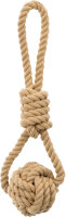 TRIXIE BE NORDIC Spieltau mit eingeflochtenem Ball Ø 8/30 cm