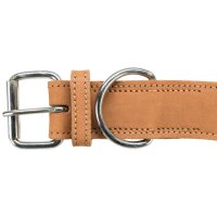 TRIXIE Rustic Fettleder-Halsband „Heartbeat“