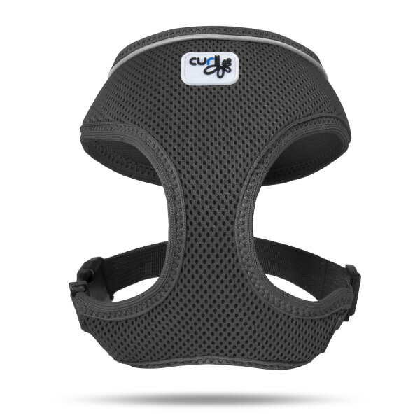 Curli Basic Geschirr Air-Mesh XS Schwarz