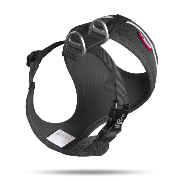 Curli Basic Geschirr Air-Mesh XS Schwarz