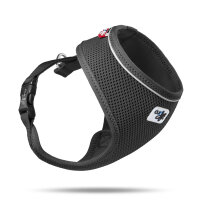 Curli Basic Geschirr Air-Mesh XS Schwarz