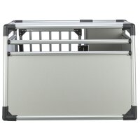 TRIXIE Transportbox Aluminium L