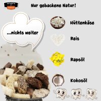 QCHEFS Zahnputzflocken Katze