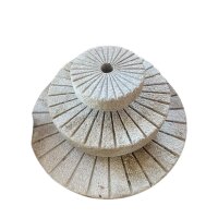 AC Pots Mühlsteinsatz hellgrau rosé 20/40/60 cm